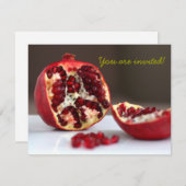 Sweet POM Pomegranate Collectie Kaart (Voorkant / Achterkant)