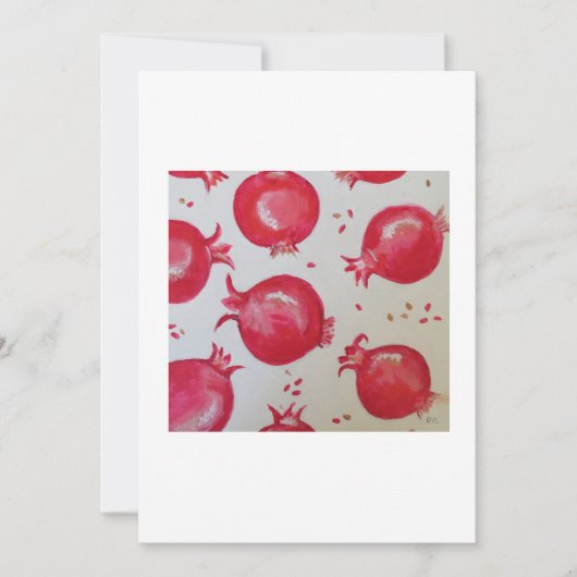 Sweet pomegranate  kaart (Voorkant)