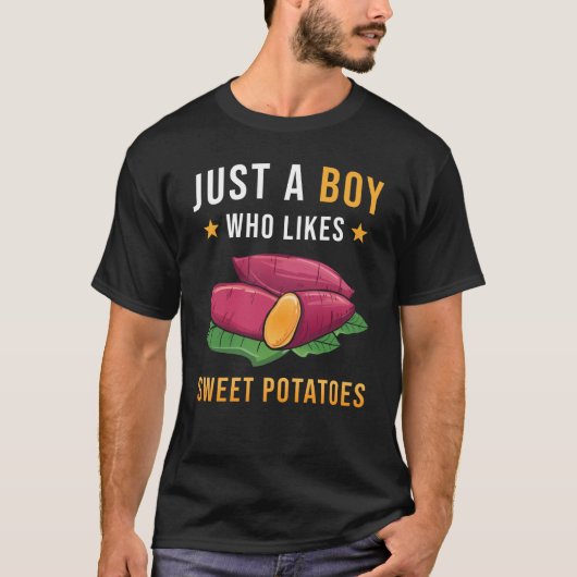 Sweet Potato Boy T-shirt (Voorkant)