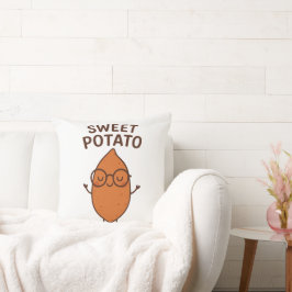 Sweet Potato Cozy Pillow Kussen