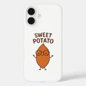 Sweet Potato Funny iPhone Case (Achterkant)