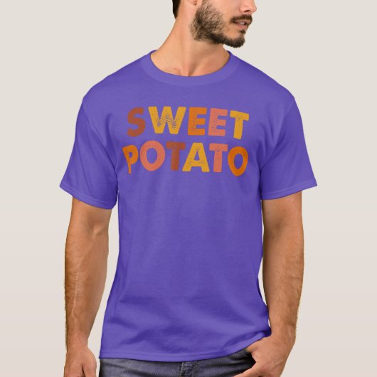 Sweet Potato Grouchy Potato T-shirt (Voorkant)