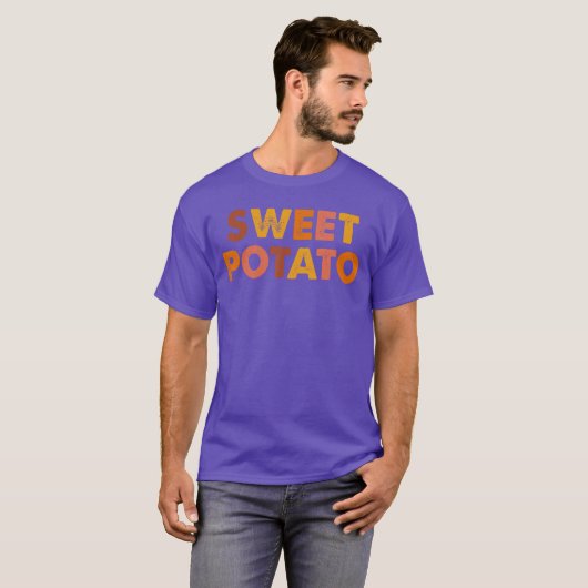 Sweet Potato Grouchy Potato T-shirt (Voorkant volledig)