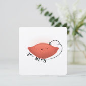 Sweet Potato Love Kaart (Staand voorkant)