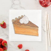 Sweet Potato Pie Slice kerstdiner Soul Food Servetten (Insitu)