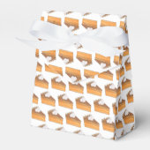 Sweet Potato Pie Slice Kerstdiner Vakantie Bedankdoosjes (Voorkant Zijde)