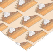 Sweet Potato Pie Slice Soul Food Kerstvakantie Korte Tafelloper (Hoek)