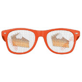 Sweet Potato Pie Thanksgiving kerstfeestdag Retro Zonnebril (Voorkant)