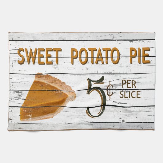 Sweet Potato Pie Theedoek (Horizontaal)