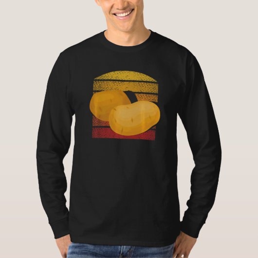 Sweet Potato Retro Potato T-shirt (Voorkant)