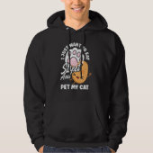 Sweet Potato Vegetable   Cat Owner Hoodie (Voorkant)