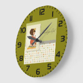 Sweet Praying Girl Thank You God Grote Klok (Hoek)