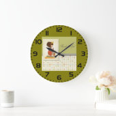 Sweet Praying Girl Thank You God Grote Klok (Huis)