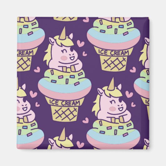 Sweet Pride Unicorn Magnet (Voorkant)