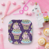Sweet Pride Unicorn Papieren Borden Papieren Bordje (Feest)