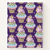 Sweet Pride Unicorn Spiral Notitieboek (Achterkant)