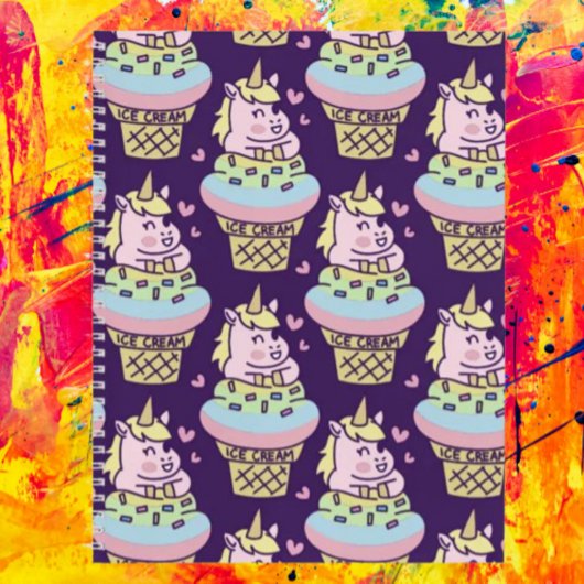 Sweet Pride Unicorn Spiral Notitieboek