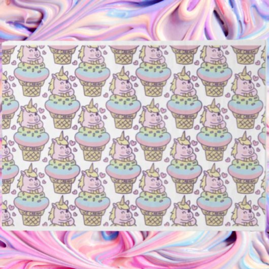 Sweet Pride Unicorn Weefselpapier Tissuepapier