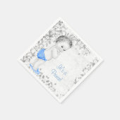 Sweet  Prince Baby shower Servetten (Hoek)