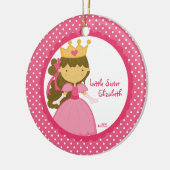 Sweet Princess Little Sister kerst Ornament (Links)