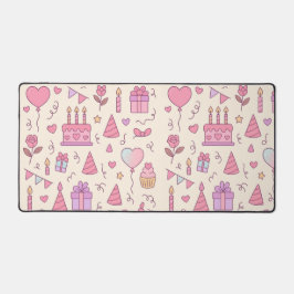 Sweet Princess Party Celebration Pattern Bureaumat