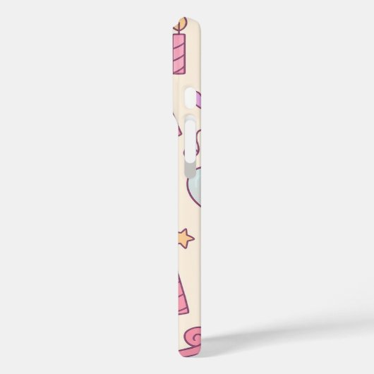 Sweet Princess Party Celebration Pattern Case-Mate iPhone Case (Achterkant / Links)