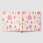 Sweet Princess Party Celebration Pattern Gastenboek (Volledig)