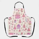 Sweet Princess Party Celebration Pattern Schort (Voorkant)