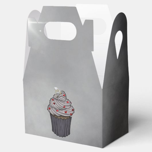 Sweet proposal Cupcake Bedankdoosjes (Geopend)