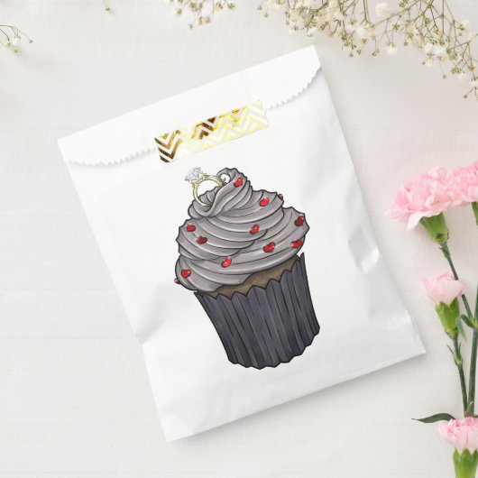 Sweet proposal Cupcake Bedankzakje (Gezegeld)