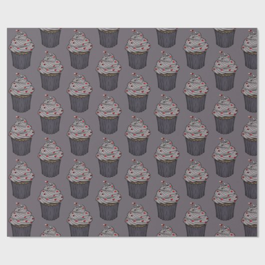 Sweet proposal Cupcake Cadeaupapier (Vlak)