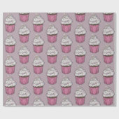 Sweet proposal Cupcake Cadeaupapier (Vlak)