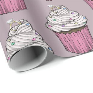 Sweet proposal Cupcake Cadeaupapier