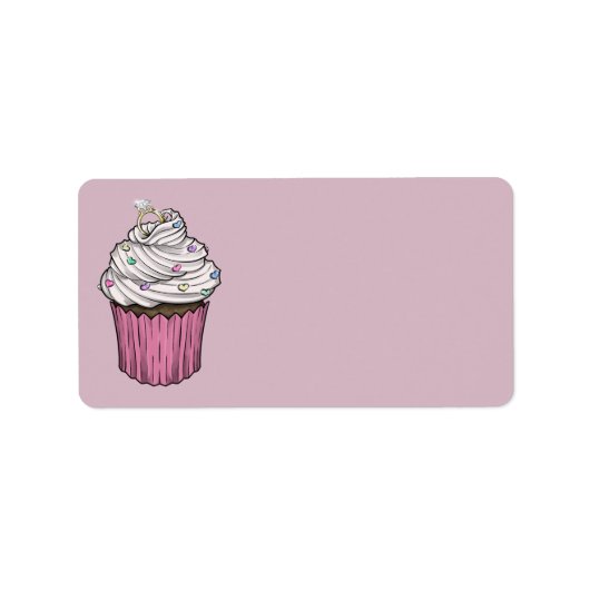 Sweet proposal Cupcake Etiket (Voorkant)