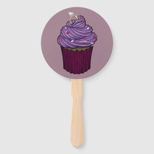 Sweet proposal Cupcake Handwaaier (Voorkant)