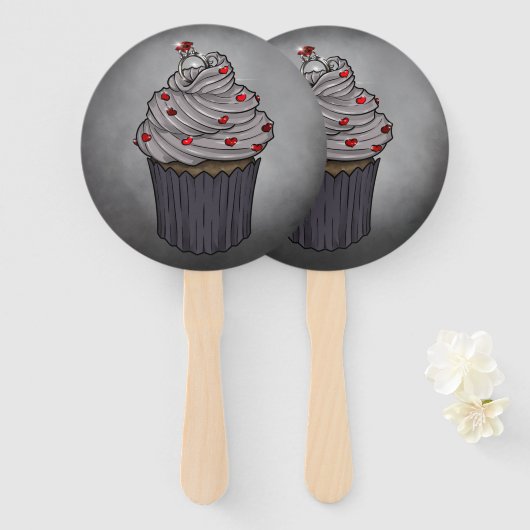 Sweet proposal Cupcake Handwaaier (Voorkant en achterkant)