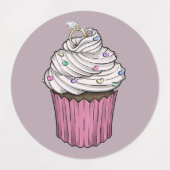 Sweet proposal Cupcake Labels (Design 1)