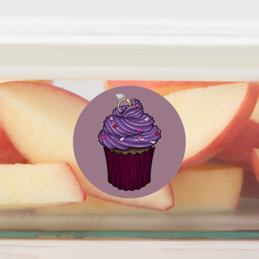 Sweet proposal Cupcake Labels (Aangebracht)