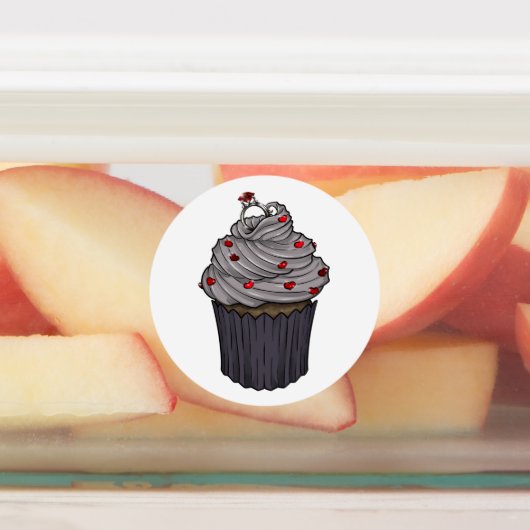 Sweet proposal Cupcake Labels (Aangebracht)