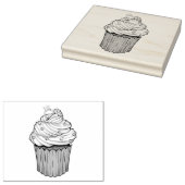 Sweet proposal Cupcake Rubberstempel (Gestempeld)