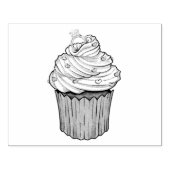Sweet proposal Cupcake Rubberstempel (Afrduk)