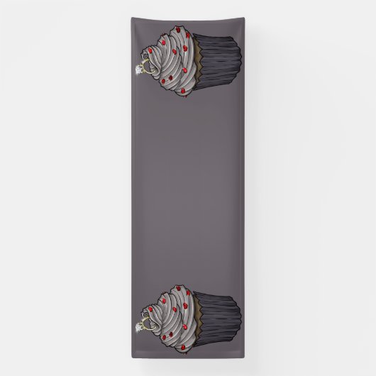 Sweet proposal Cupcake Spandoek (Verticaal)