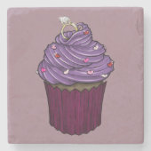 Sweet proposal Cupcake Stenen Onderzetter (Voorkant)