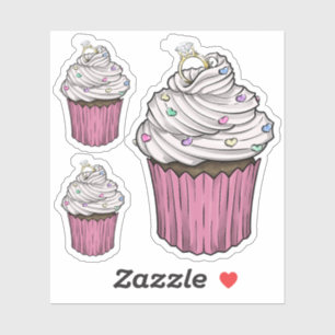 Sweet proposal Cupcake Sticker