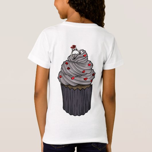 Sweet proposal Cupcake T-shirt (Achterkant)
