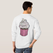 Sweet proposal Cupcake T-shirt (Achterkant volledig)