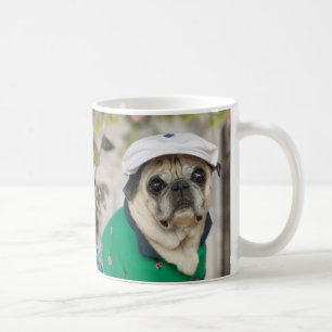 Sweet Pug Golf-Mok Koffiemok