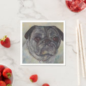SWEET PUG PAPER NAPKINS SERVETTEN (Insitu)