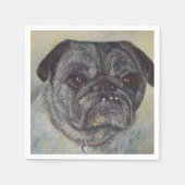 SWEET PUG PAPER NAPKINS SERVETTEN (Voorkant)