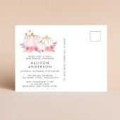 Sweet Pumpkin Baby Girl Sprinkle Uitnodiging Briefkaart